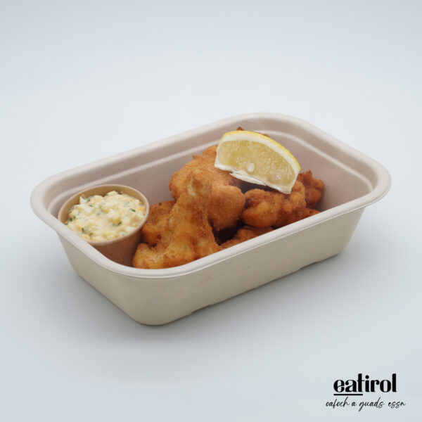 Gebackener Blumenkohl mit Sauce Tatar