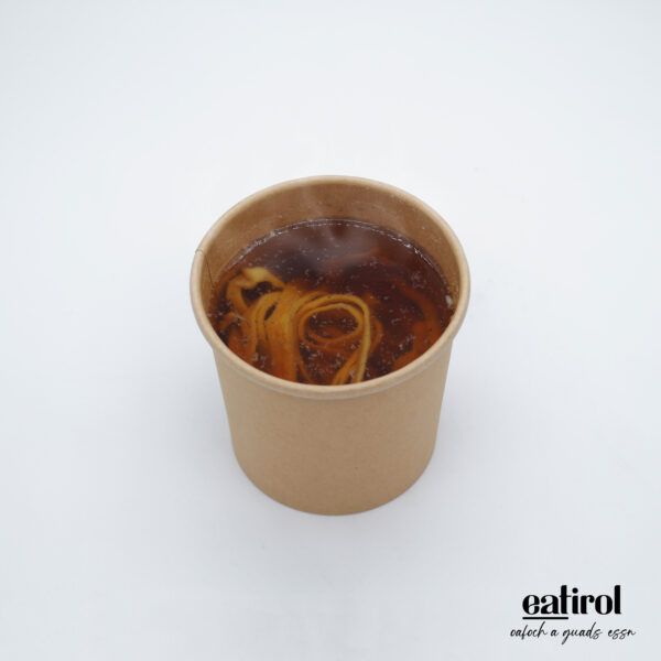 Klare Rindersuppe mit Frittaten