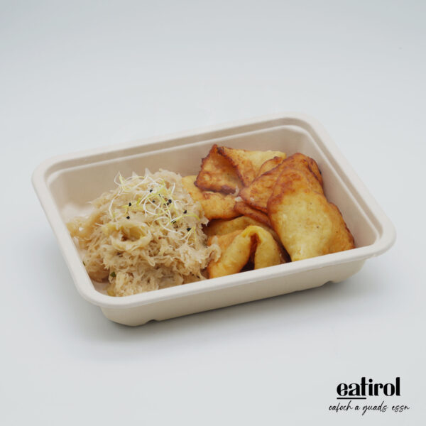 Blatl mit Sauerkraut