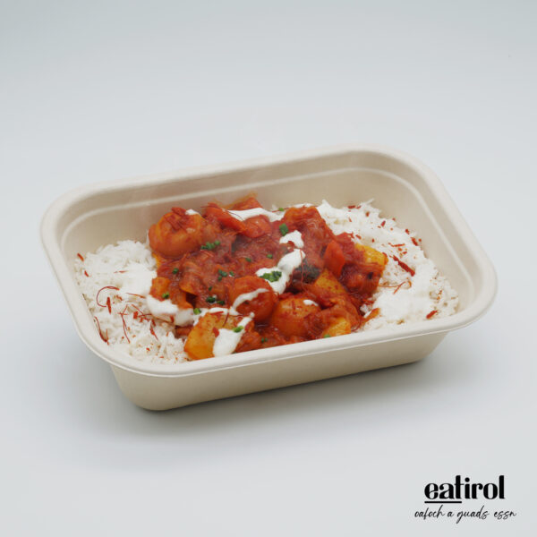 Shakshuka mit Kokosjoghurt und Jasmin Reis