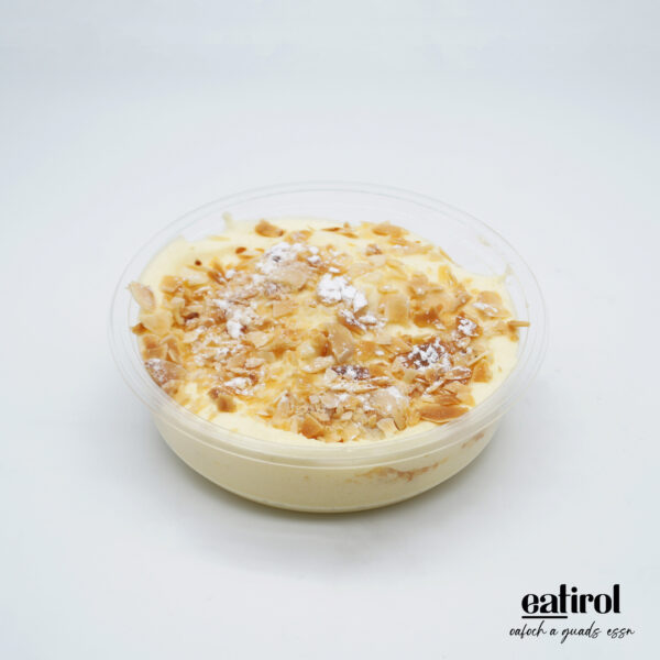 Bienenstich Creme mit Biskuit